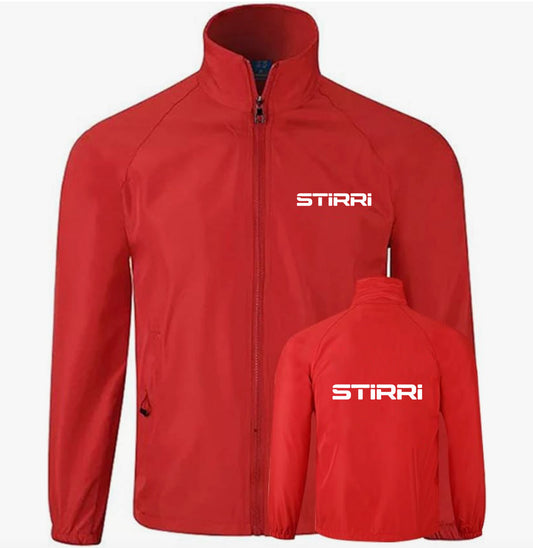 STIRRI Brand Unisex Red Long Sleeve Jacket
