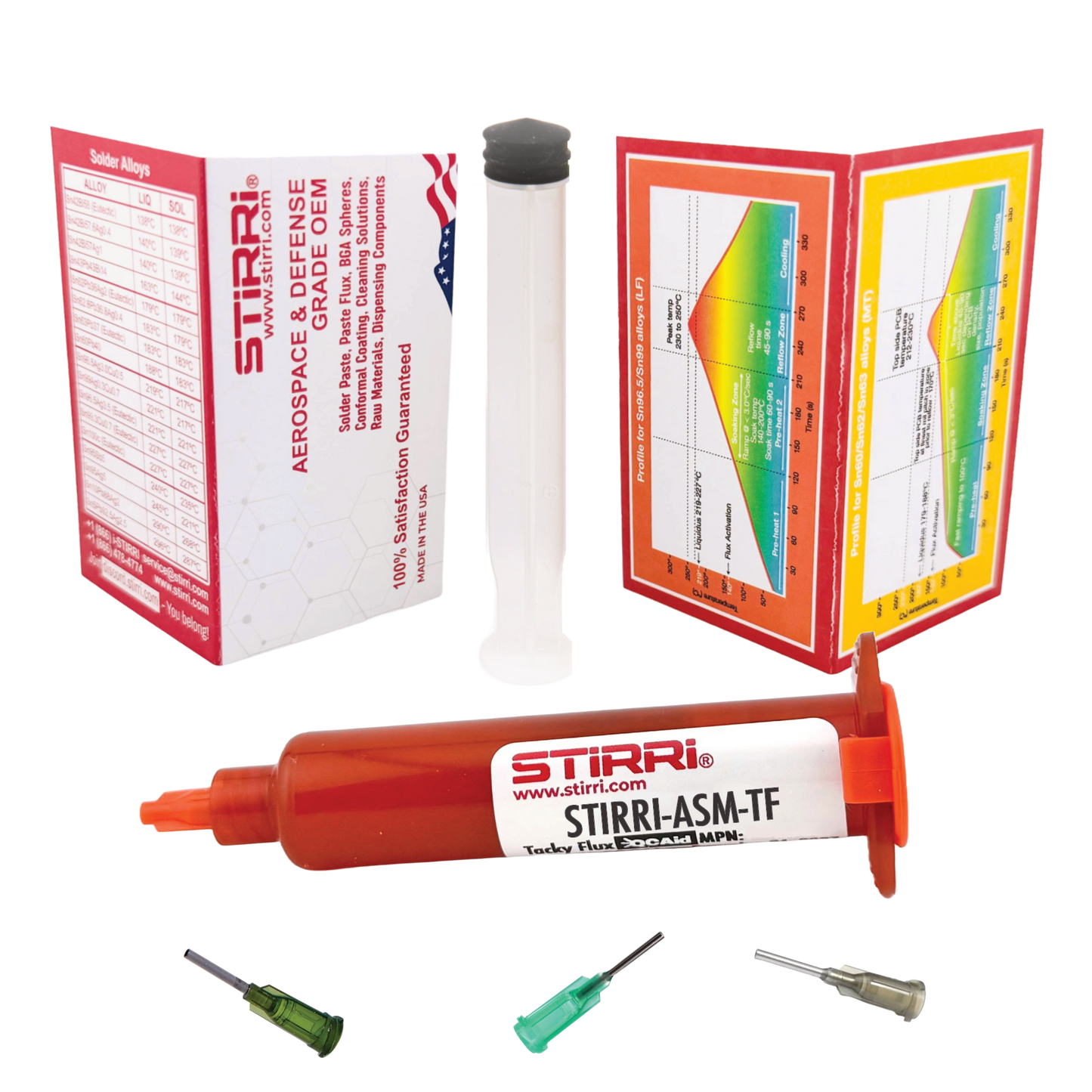 ASM-TF universal no-clean tacky soldering flux for automated assembly (ROL0)