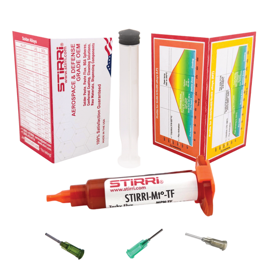 MT-TF specialty no-clean mid-range soldering tacky paste flux for MT alloys (REL0)