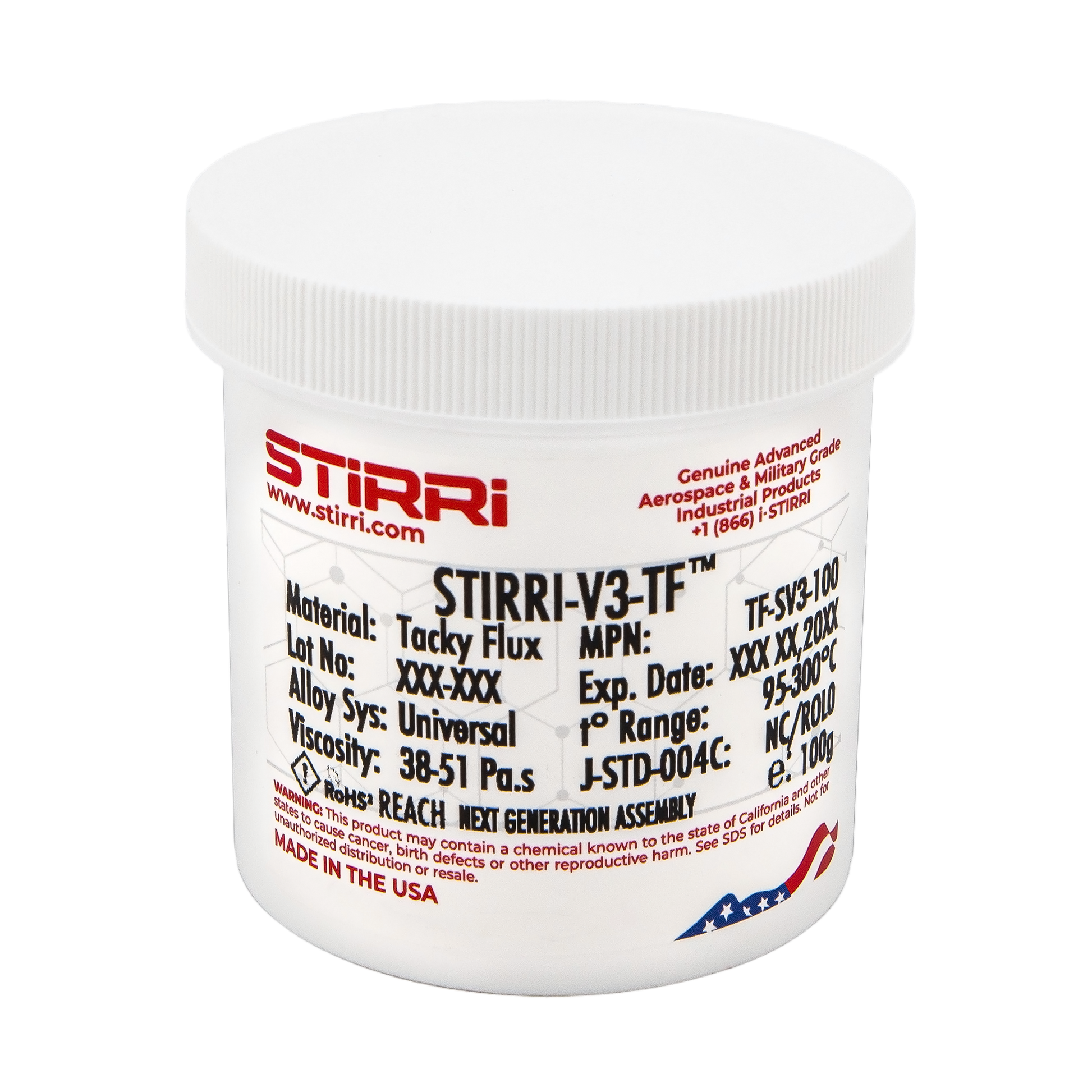STIRRI ASM-TF no-clean universal tacky solder flux - 5g syringe Kit -  Essential Soldering Flux for Precise and Reliable Connections - Ideal for  Solder